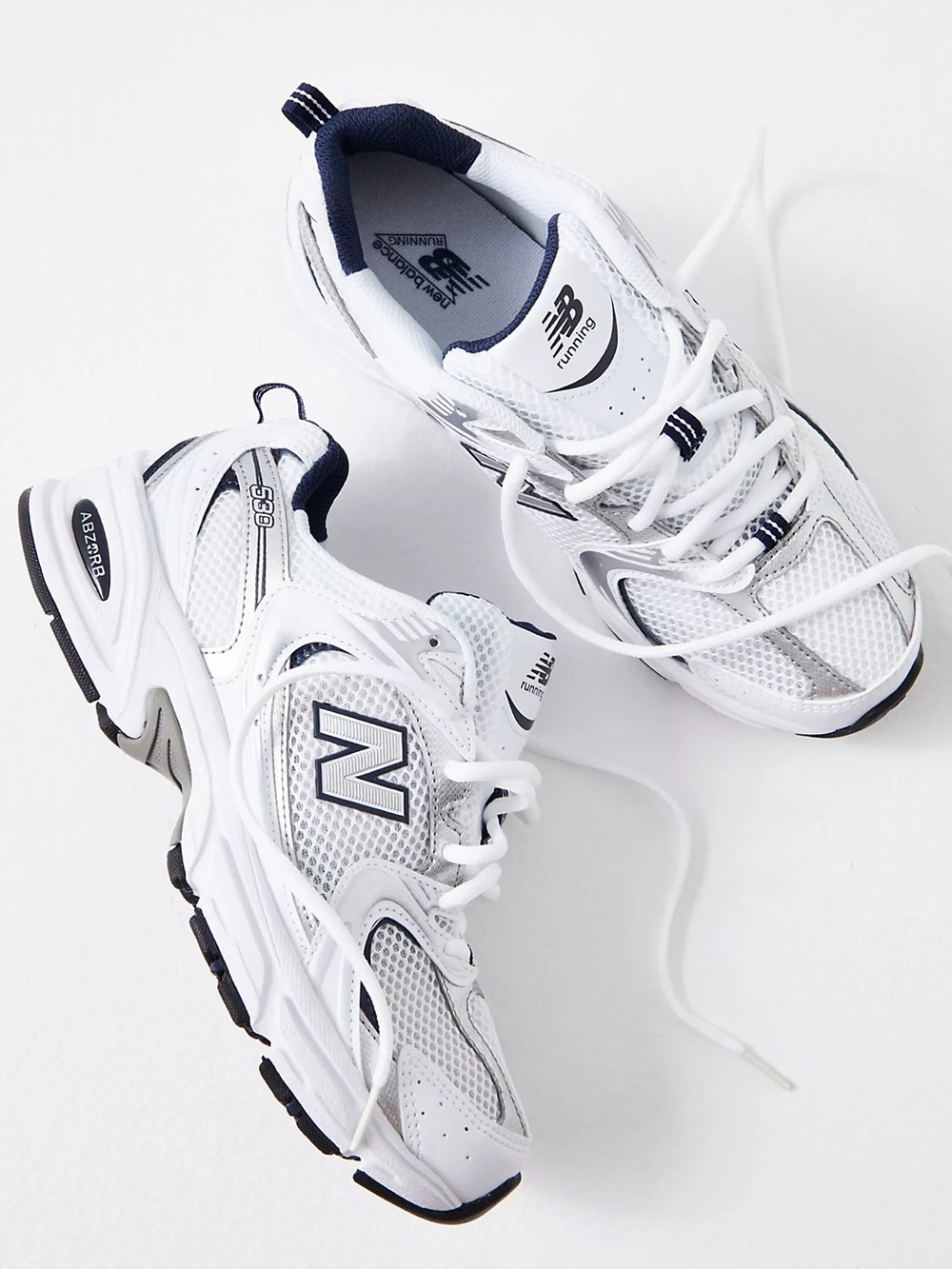 New Balance 530 White Silver Natural Indigo MR530SG